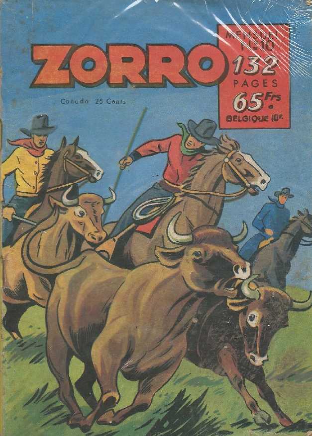 Scan de la Couverture Zorro n 10